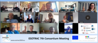 Participants of ESOTRAC’s 7th but 1st virtual consortium meeting