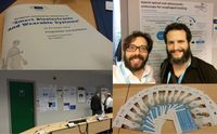 Collage of Smart Bioelectronic and Wearable Systems Workshop photos